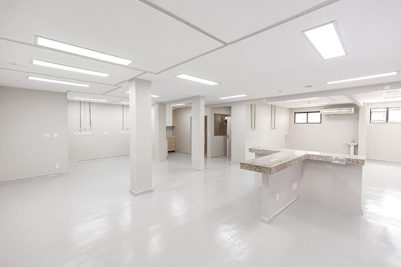 Prefeitura avana na construo da nova recepo infantil, Ala Vermelha e sala do tomgrafo do Hospital Geral de Eunpolis