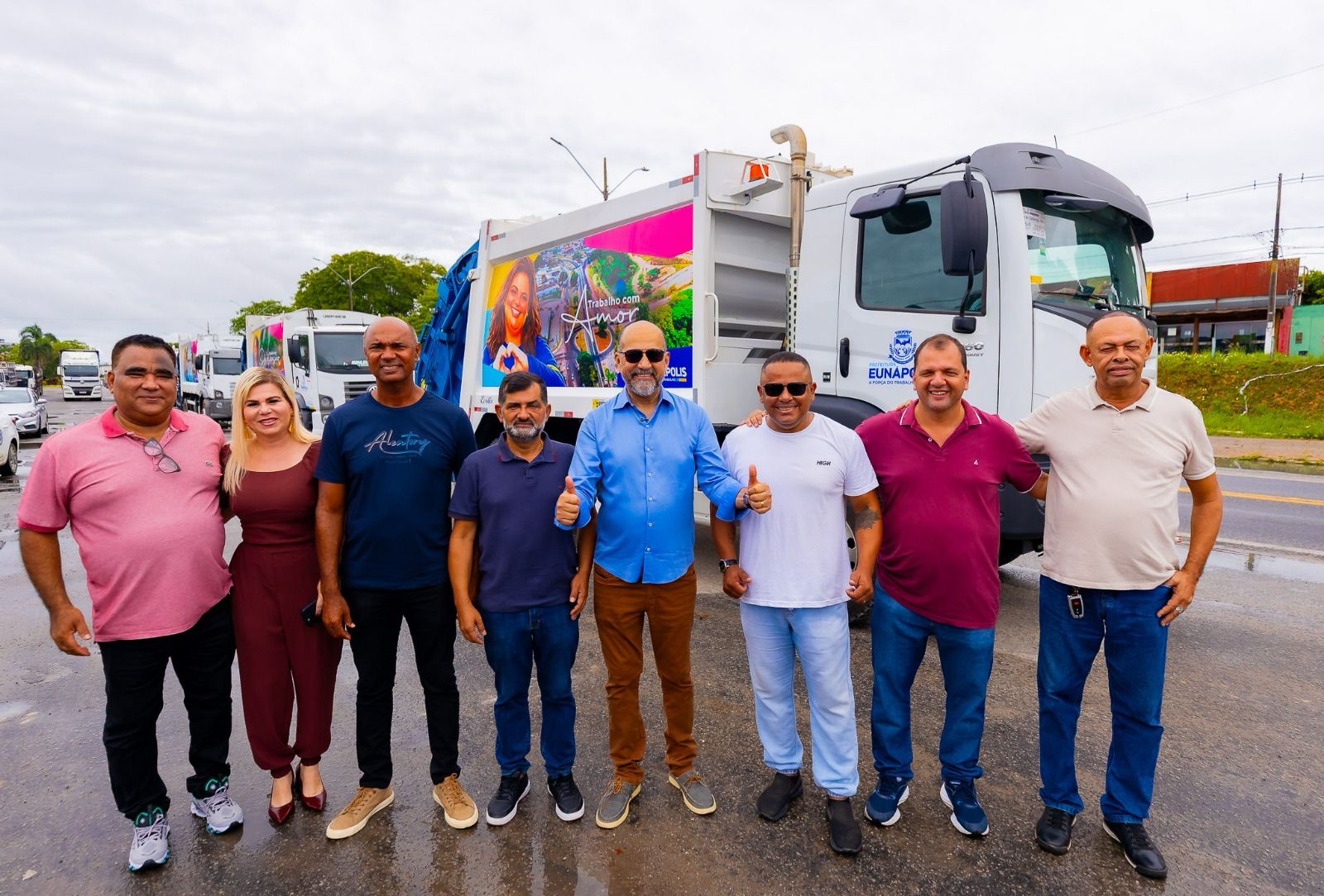 Prefeitura refor�a limpeza p�blica com nova frota, ca�ambas e amplia��o de equipes