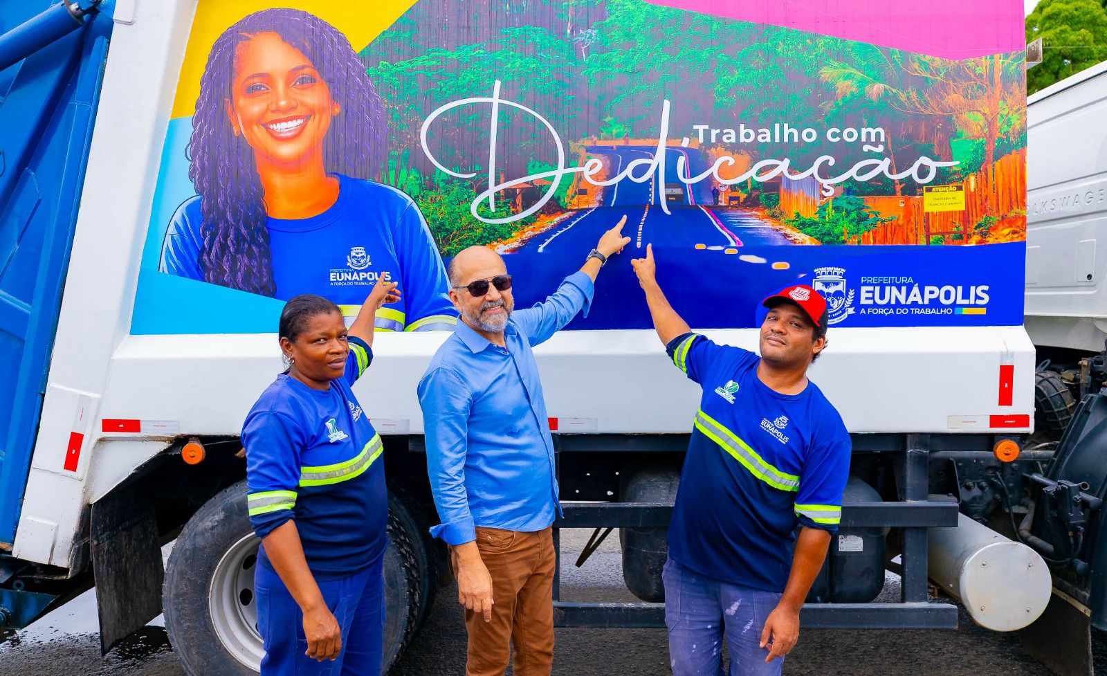 Prefeitura refor�a limpeza p�blica com nova frota, ca�ambas e amplia��o de equipes