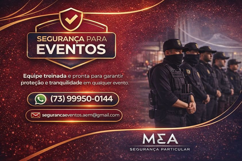 M&A Seguran�a Particular se firma como refer�ncia em seguran�a de eventos na Bahia