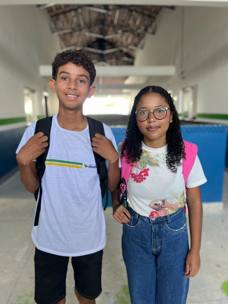 Alunos da rede municipal de Itabela retornam �s aulas e iniciam ano letivo de 2026 com entusiasmo