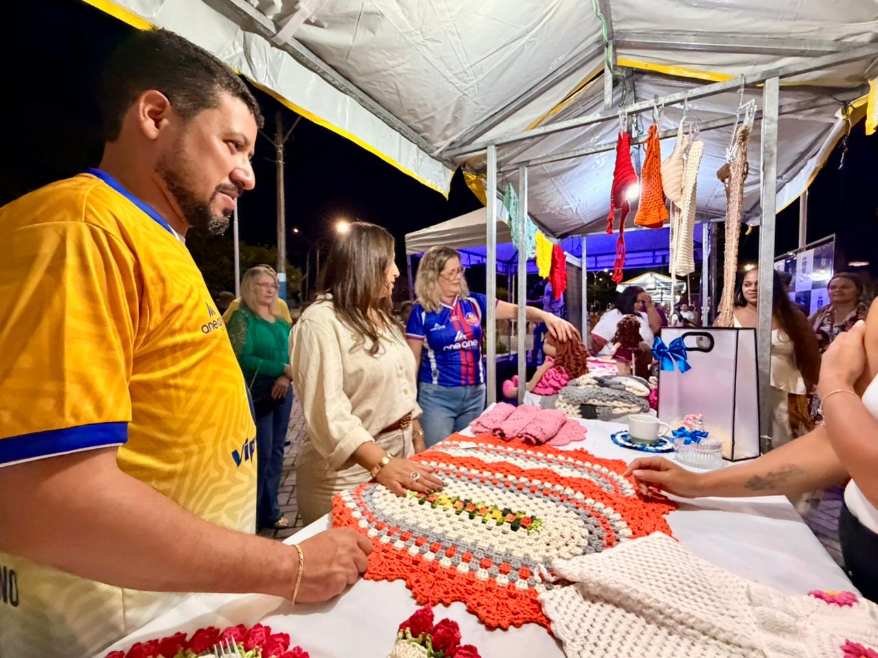 Prefeitura de Itabela realiza 1� Feira de Mulheres Empreendedoras com artesanato, cultura e valoriza��o das artes�s 