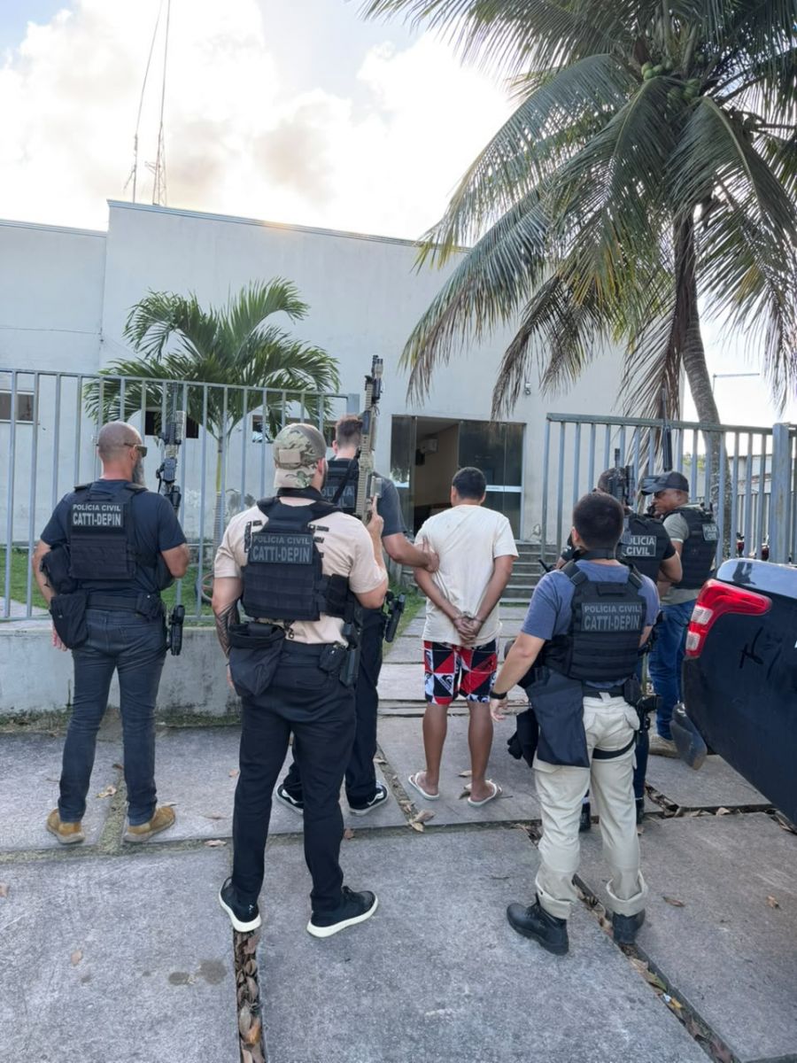 Foragido do sistema prisional � recapturado pela Pol�cia Civil em Eun�polis