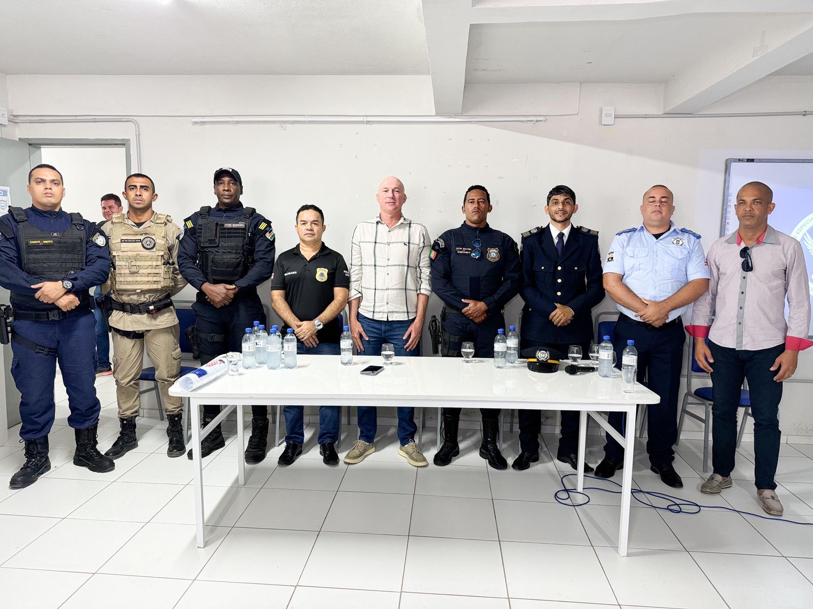 Guarda Civil Municipal de Itabela realiza aula inaugural do Curso de Formao de Armamento e Tiro Institucional - (Foto: Divulgao)