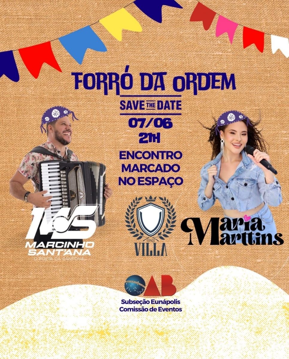 6 edio do Forr da Ordem promete agitar Eunpolis nesta sexta-feira - (Foto: Divulgao)