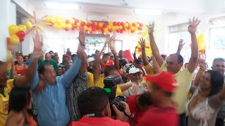 Conveno  do PSB confirma Leleu  da Sacaria e Dr. Marivaldo  