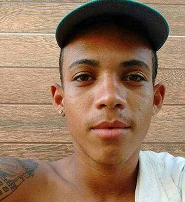 Acusado foi morto em confronto com a PM. (Foto: Reproduo/Whatsapp)