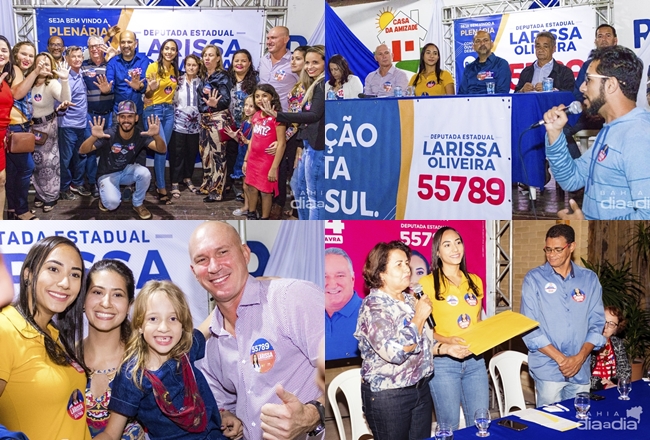 Com espao lotado, plenria de Larissa Oliveira  sucesso em Itabela. (Fotos: O Rasta)