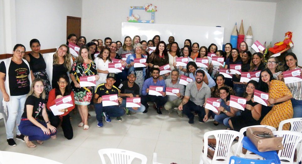 Curso promovido pela ASCOM foi direcionado a profissionais da Sade e Educao.. (Foto: Divulgao)