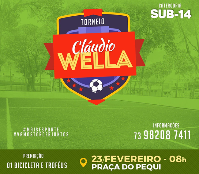 Torneio Cludio Wella sub-14 acontece neste sbado em Eunpolis