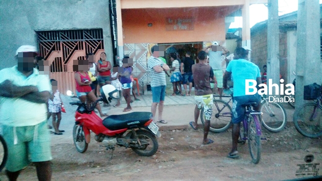 Homem estava dentro do Bar quando sofreu um ataque fulminante. (Foto: Reproduo/Whatsapp)