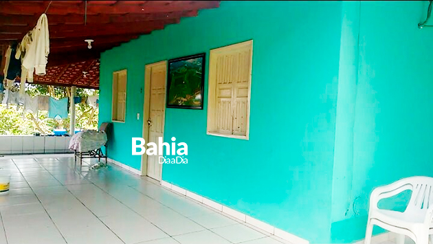 Criminosos invadiram casa e executaram o casal. (Foto: BAHIA DIA A DIA)