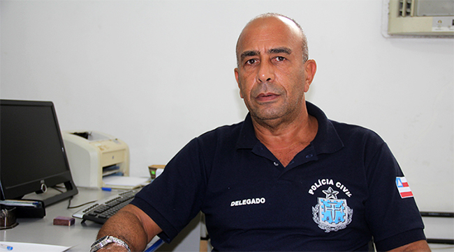 Delegado de Polcia Civil,Robson Andrade. (Foto: Arquivo/BAHIA DIA A DIA)