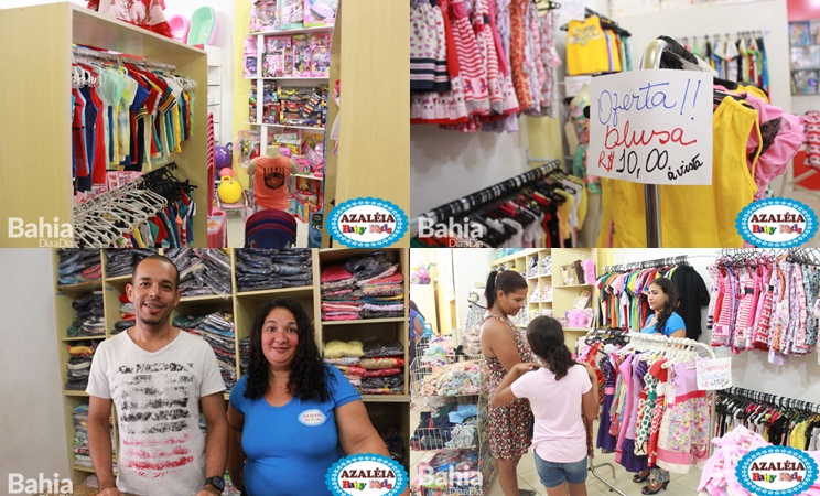 Novo conceito em linha de enxoval para bebs e moda infantil. (Foto: Alex Gonalves/Bahia Dia a Dia)