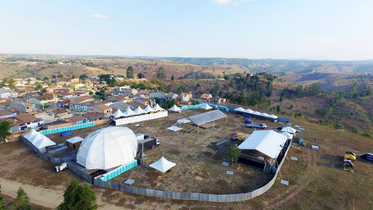 Evento acontece na Fazenda gua Branca no centro de Eunpolis. (Foto: Divulgao)