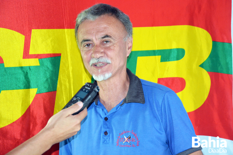 Inocncio Pinheiro  o novo presidente do STTRG. (Foto: BAHIA DIA A DIA)