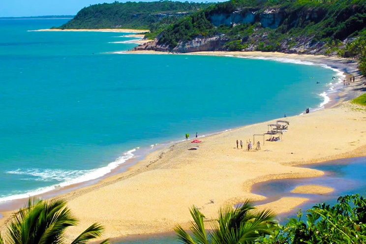 Praia do espelho aparece em ranking entre as melhores do Brasil. (Divulga��o)