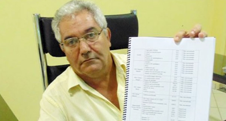 Prefeito de Itapebi  afastado do cargo. (Foto: Rastro101)