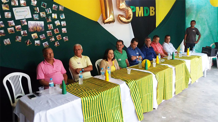 PMDB homologa candidatura de Sueli Carib. (Foto: Divulgao)