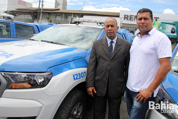 Pol�cia Civil de Itabela recebe nova viatura. (Foto: Alex Gon�alves/BAHIA DIA A DIA)