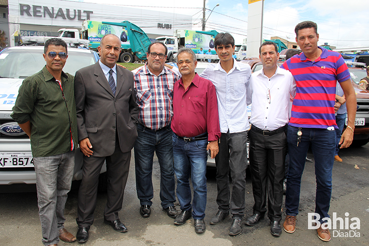 Pol�cia Civil de Itabela recebe nova viatura. (Foto: Alex Gon�alves/BAHIA DIA A DIA)