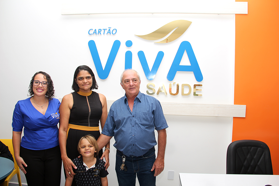 Evento de lanamento, contou com a presena dos diretores do Carto Viva Sade. (Foto: Assessoria/Viva Sade)