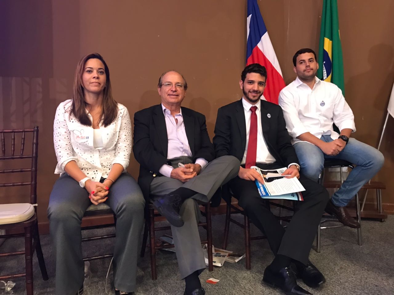 Neto Carletto participa da conveno estadual do PP. ( Foto:Divulgao)