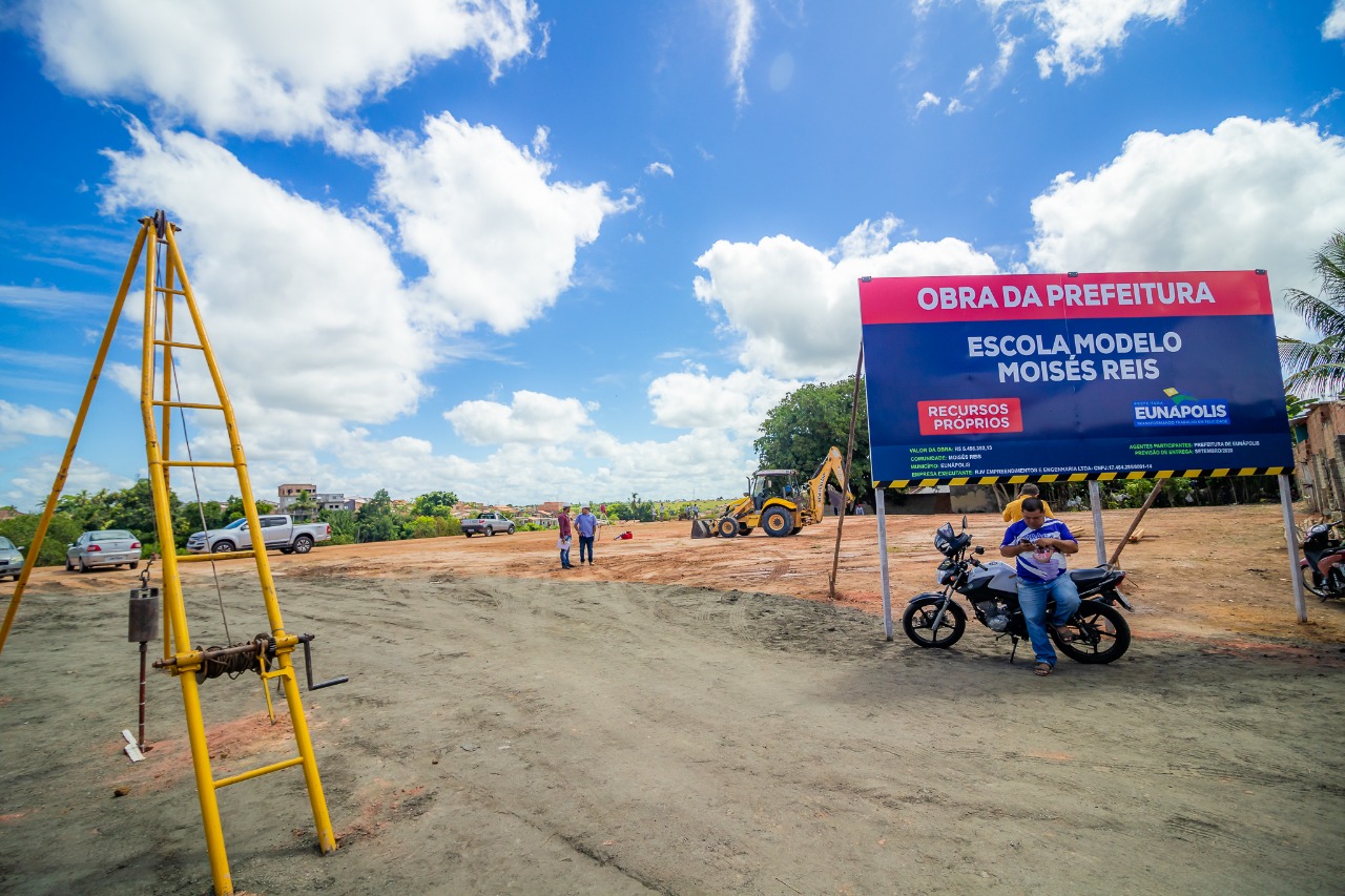 A unidade educacional de alto padro de qualidade ser entregue em tempo recorde (previso para o incio do prximo semestre). (Foto: Divulgao)