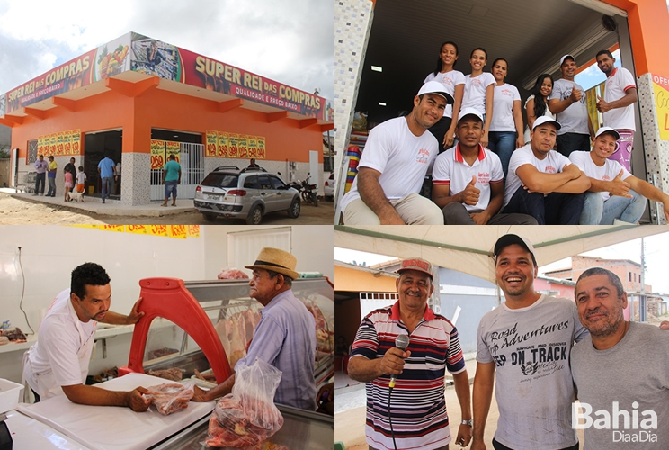 Super Rei das Compras inaugura supermercado no bairro Irm Dulce 