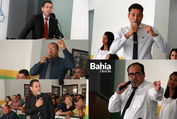 Momento do voto de cada vereador (Foto: Alex Gonalves/BAHIA DIA A DIA)