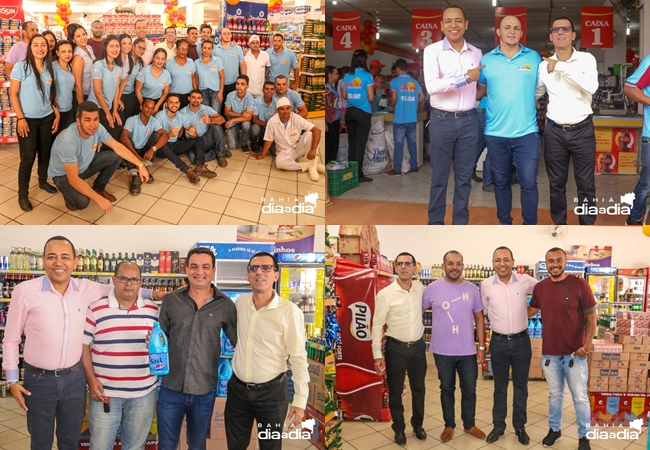 Via Cabrlia Supermercados de Guaratinga ganha espao amplo e moderno. (Foto:  Joziel Costa/BAHIA DIA A DIA)