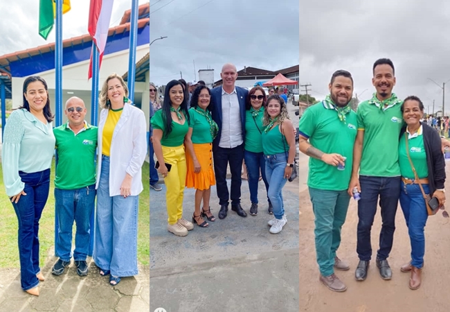 7 de Setembro: desfile marca comemorao da Independncia em Itabela. (Foto: BAHIA DIA A DIA)