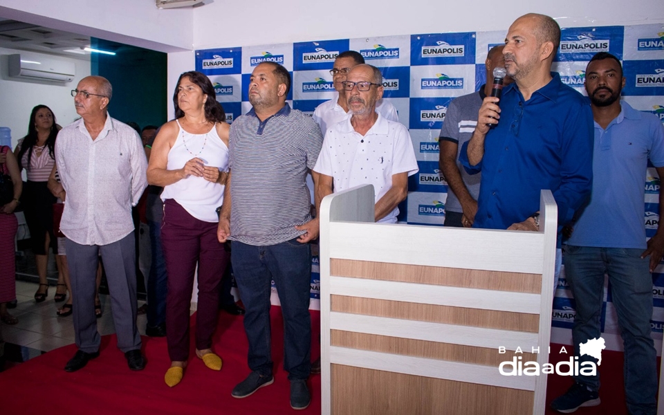 Prefeito Robrio Oliveira falou da expectativa da sua nova equipe. (Foto: Divulgao)