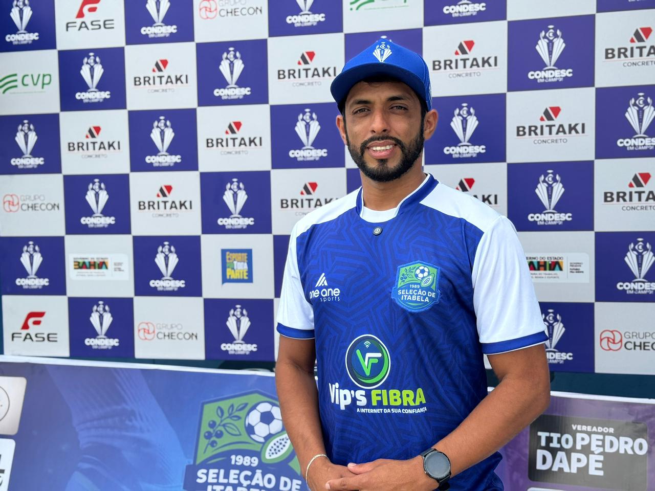 Diretor do Departamento de Esporte de Itabela, Ramon Santos. (Foto: Divulgao)