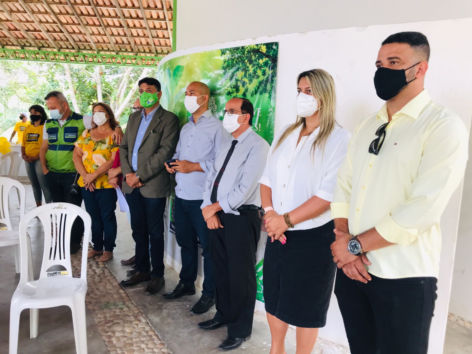 Secretariado esteve presente na finalizao do Setembro Amarelo . (Foto: Divulgao)