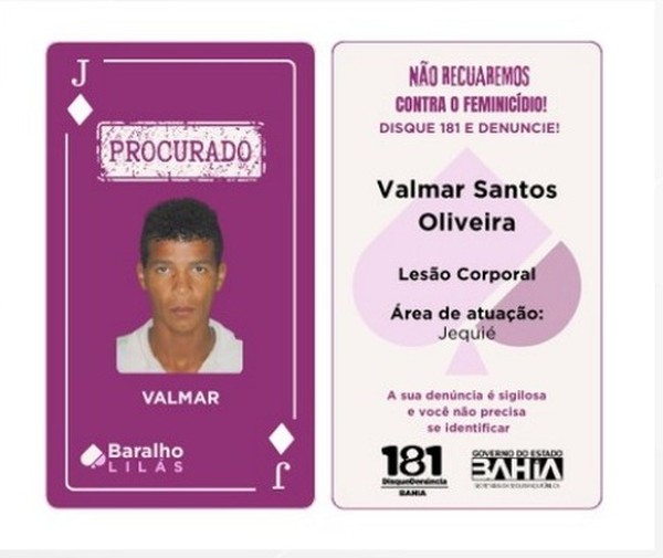 Valmar Santos Oliveira é um dos 16 procurados Valmar Santos Oliveira é um dos 16 procurados